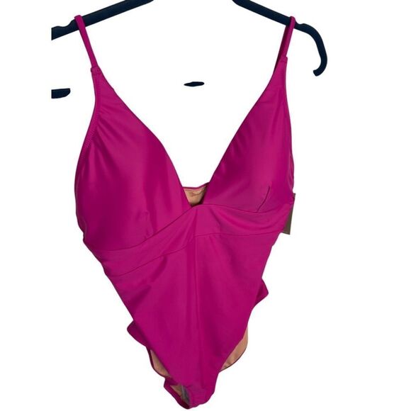 J. Crew Plunge One Piece Swimsuit NWT - Picture 3 of 7